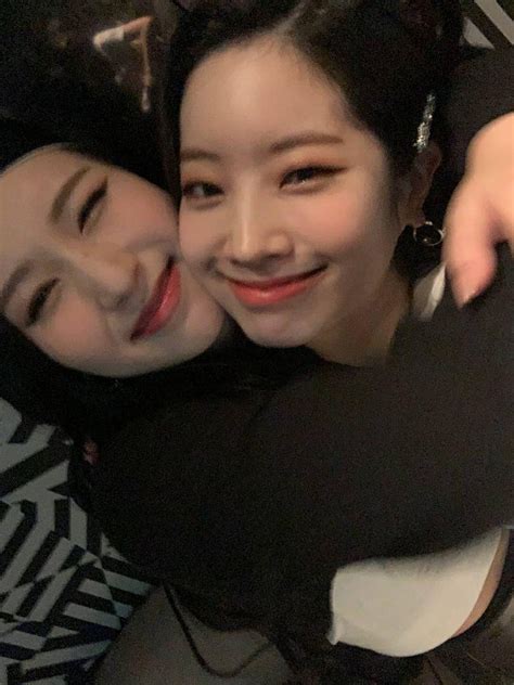 dahyun and tinashe.